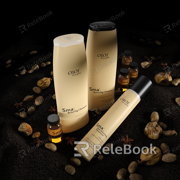 Modern Cosmetics Cosmetics Still Life model