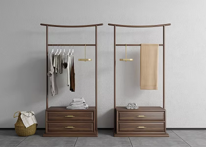 New Chinese style hanger 3d model