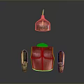Armor Battle Armor Ancient Armor Ancient Armor Ancient Armor Ancient Armor Ancient War Helmet 3d model