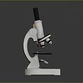 High Quality Laboratory Microscope With Adjustable Magnification For Scientific Research 3d model