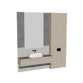 Bathroom Cabinet Bathroom Cabinet Wash Basin 3d model