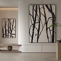 modern decorative painting 3d model