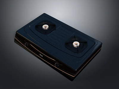 Vintage Black Computer Tape Storage Device With Dual Reels And Classic Design 3d model