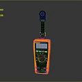 Modern universal meter multi-range meter multi-range measuring instrument universal test meter 3d model