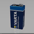 VARTA Long Life Power Battery With Blue Casing And Terminal Design