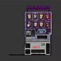 Modern vending machine coin-operated vending machine vending machine vending machine vending machine kiosk 3d model