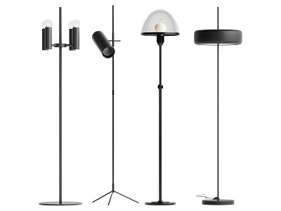 Modern floor lamp 3d model