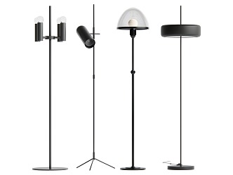 Modern floor lamp 3d model