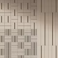 Elegant Geometric Wall Components With Structured Stripes And Patterned Panels