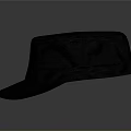 Black Brimmed Cap Daily Life Accessory Fabric Material Casual Wear Comfortable Fit
