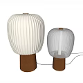 Light Luxury Table Lamp 3d model
