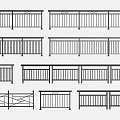 Various Decorative Fence Designs With Different Patterns For Home And Garden Use