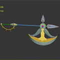 Tomahawk Axe Wooden Axe Handle Axe Mountain Axe Chopping Wood Axe Chopping Wood Axe Magic Axe 3d model
