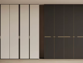 Custom Wardrobe Bedroom Wardrobe 3d model