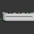 NewPos White Payment Terminal With Numeric Keypad Red Cancel And Green Confirm Buttons