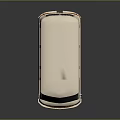 minibus minivan driverless bus school bus van box car 3d model