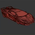 Green Sports Car With Sleek Design Aerodynamic Body And Silver Alloy Wheels