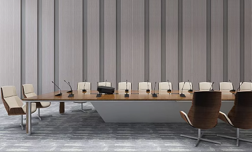Conference table 3d model
