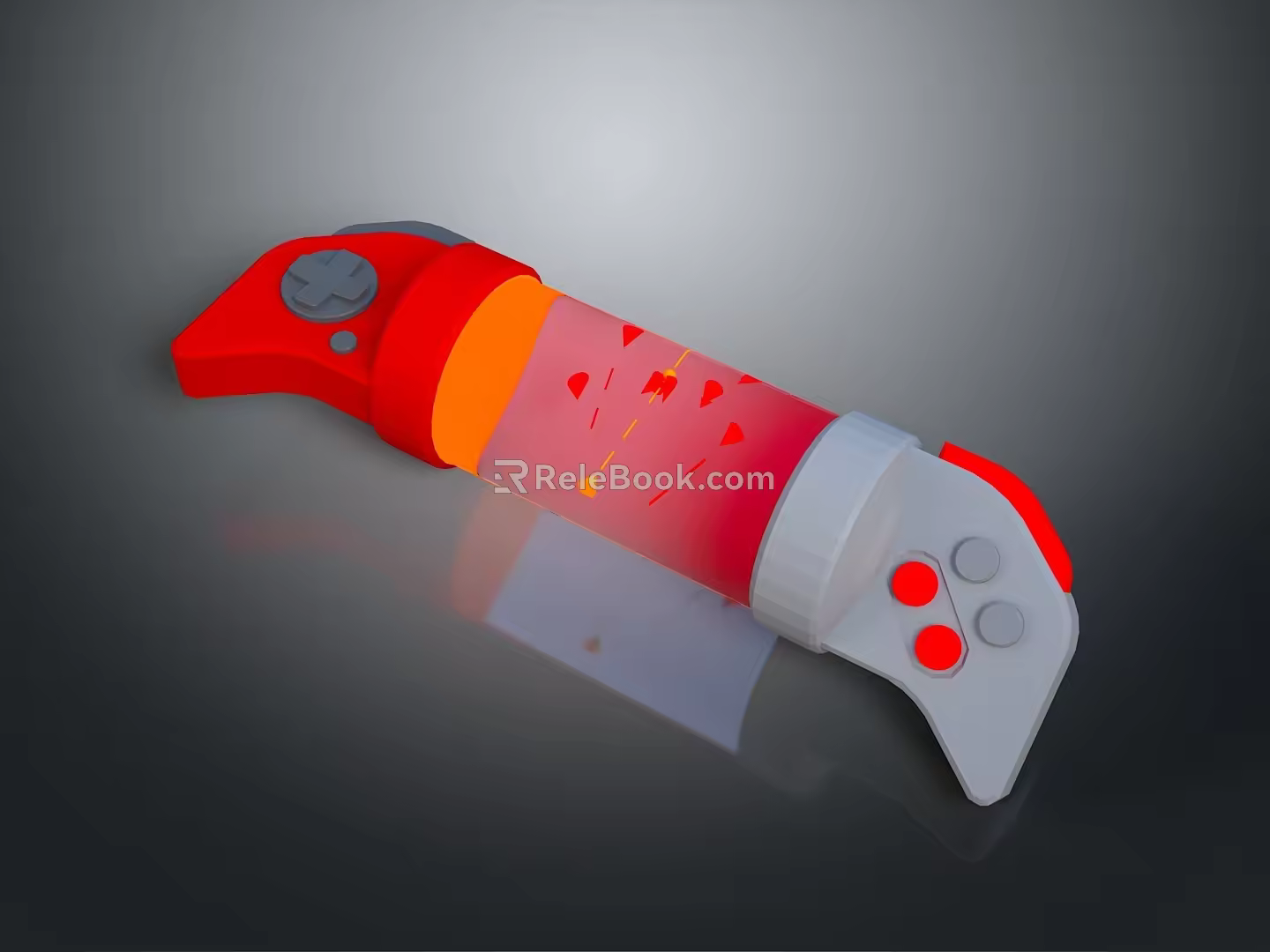 gamepad wireless gamepad game console accessories gamepad 3d model