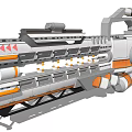 Modern Gun Technology Gun 3d model