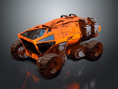 Industrial LOFT ATV 3d model