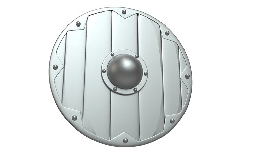 Modern Shield 3d model