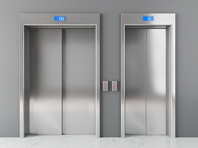 Modern Elevator 3d model