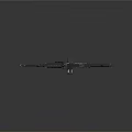 Military Machine Gun With Ammunition Belt And Green Magazine Base On