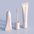 Fenty Beauty Cosmetic Products With White Tube Design And Brush Applicator