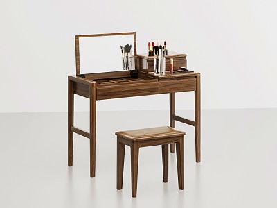 Modern Dressing Table Solid Wood Dressing Table model