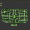 Electronic Device With Structured Metal Frame And Panel Layout Design Features