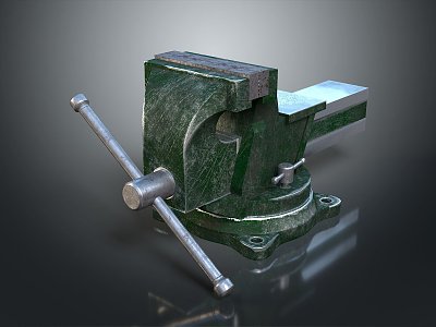 Vise vise tools Hardware tools Processing tools Furniture Realistic 3d model