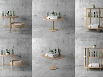 Nordic Round Side Combination 3d model