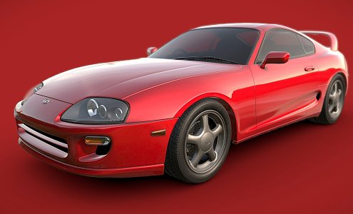 Car Toyota 1994 3d model