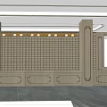 Modern Hospital Outpatient Clinic Waiting Area With Reception Desk And Comfortable Seats