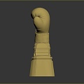 Hyundai Trophy World Cup Boxing Trophy Champion Trophy Gold Cup 3d model