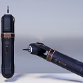 Two Modern Handheld Industrial Equipment With Black Design And Metal Accents For Use