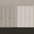 New Chinese Style Wardrobe Custom Wardrobe New Chinese Style Cabinet Door New Chinese Style Locker Storage Cabinet Wardrobe 3d model