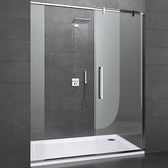 Modern shower room 3d model