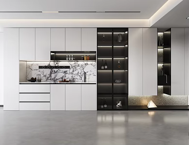 Now minimalist wine cabinet; Hollow wine cabinet; Wine cabinet shoe cabinet conjoined; Glass wine cabinet 3d model