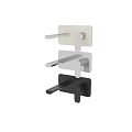 Modern Wall Mounted Faucets In Chrome Matte Black And White Finishes For Bathroom Design