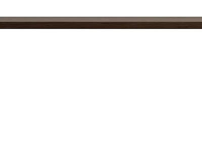 Sleek Dark Brown Console Table Design For Modern Living Room Decor 3d model