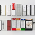 Assorted Colors and Styles of Refrigerators and Freezers for Home and Commercial Use