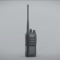 Black Handheld Walkie Talkie Two Way Radio For Mobile Digital Communication