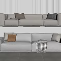 Modern Minotti Combination Sofa 3d model