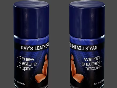 RAY'S LEATHER Daily Care Spray To Renew Restore Repair Leather Seats Effectively 3d model