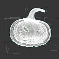 Halloween Carved Jack o Lantern Character With Scary Face And Orange Design