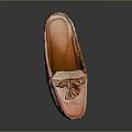 Stylish Pink Loafers With Tassel Decoration And Elegant Design For Daily Wear