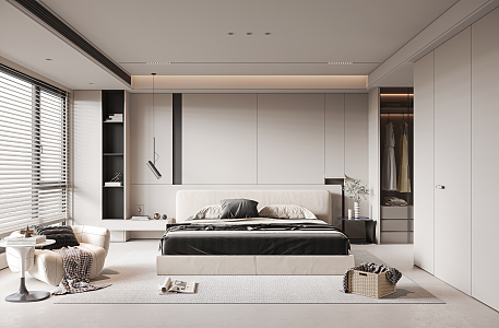 Modern Bedroom 3d model