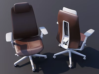 Boss Chair Swivel Chair Swivel Chair Office Chair Fashion Chair Leather Chair High-end Chair 3d model